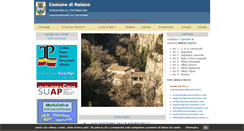 Desktop Screenshot of comune.raiano.aq.it